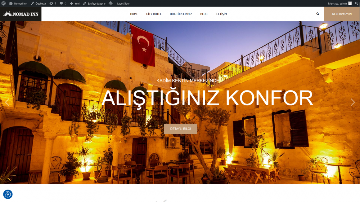 Nomad Inn Butik Hotel WEB Sitesi Yayında